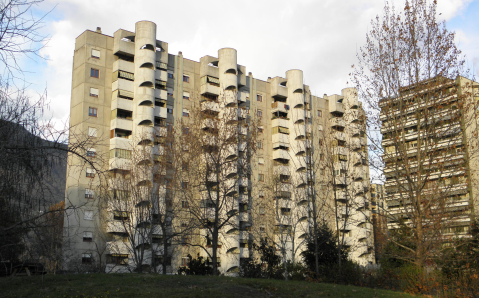 Europallee, 288 Wohnungen 1974-76